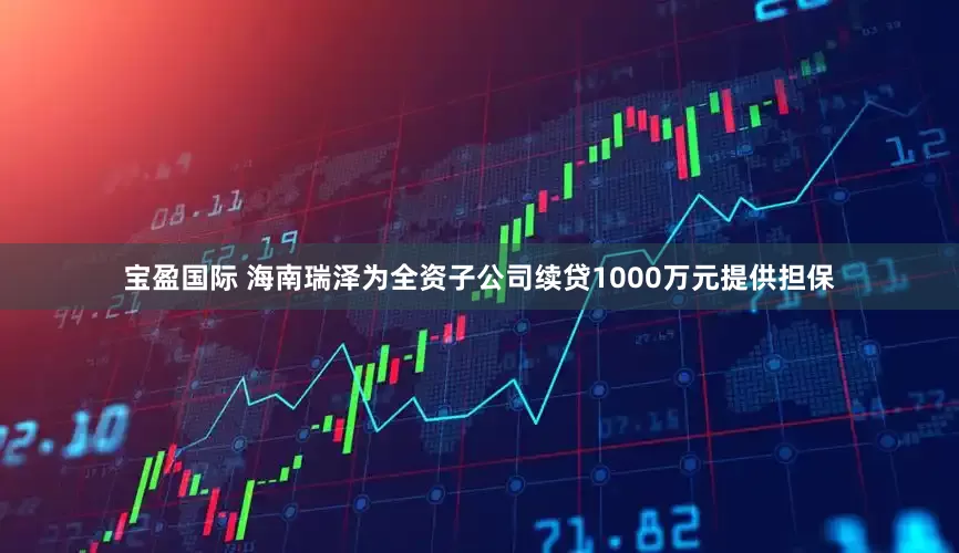 宝盈国际 海南瑞泽为全资子公司续贷1000万元提供担保